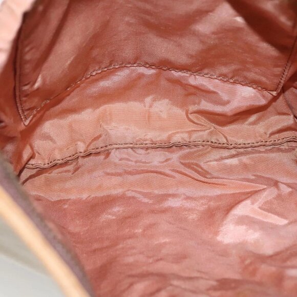 BURBERRY Blue Label Shoulder Bag Canvas White Auth bs23896 - Picture 14 of 16